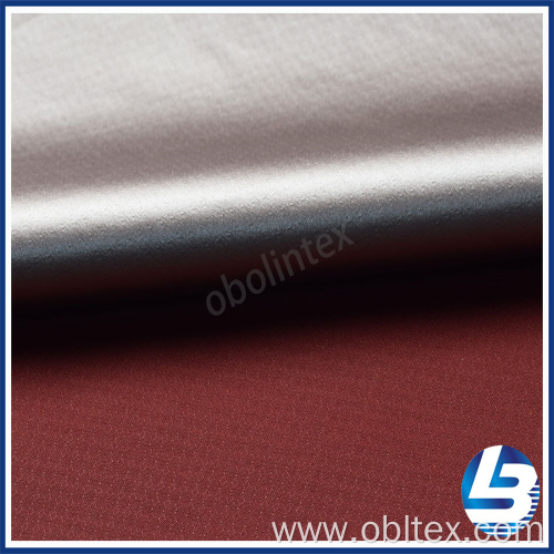 OBL20-099 Dobby pongee PU pearly coating